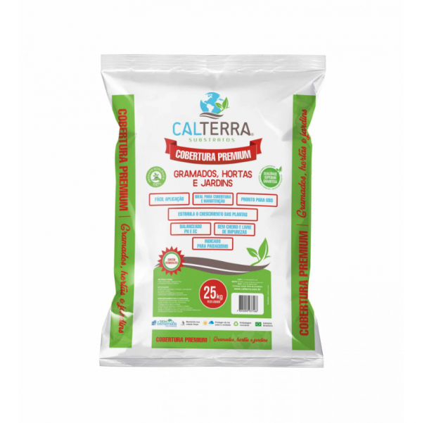 Substrato Cobertura Premium Gramados Hortas e Jardins 50kg