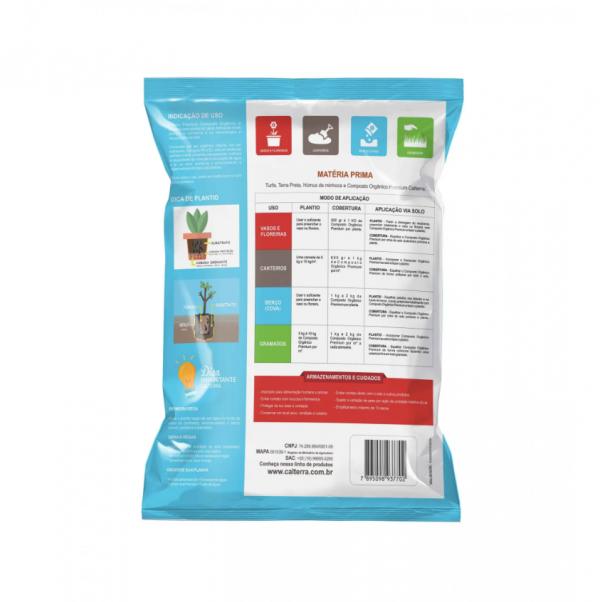 Substrato Plantio Premium Composto Orgânico 10kg - Image 2