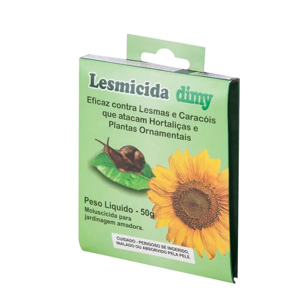 Lesmicida Dimy 50 gramas - 2 sachês de 25 gramas